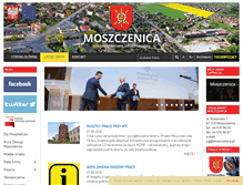 Tablet Screenshot of moszczenica.pl